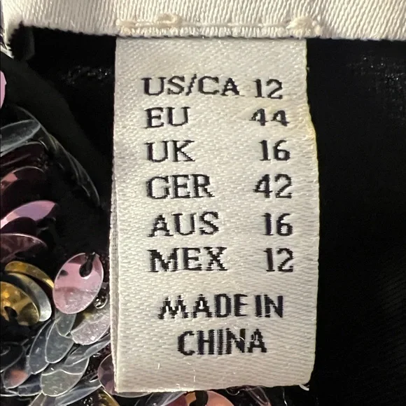 Badgley Mischka Sparkling Sequin Mini Dress - Picture 3 of 9